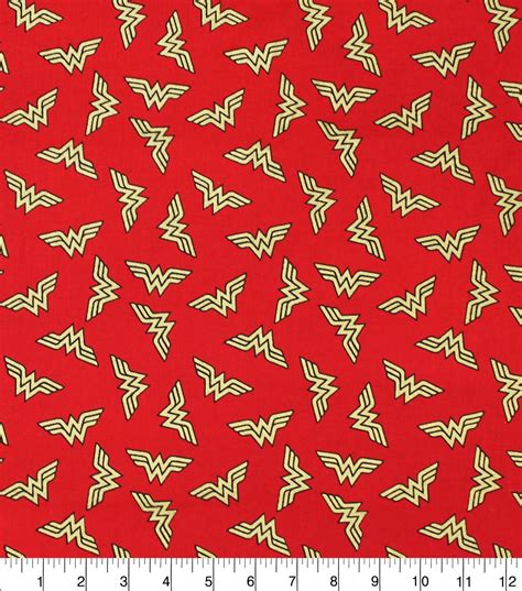 dc comics wonder woman cotton fabric metallic logo toss|DC Comics Wonder Woman Cotton Fabric Metallic .